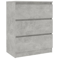 Thumbnail for Sideboard Betongrau 60x35x76 cm Holzwerkstoff