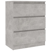 Thumbnail for Sideboard Betongrau 60x35x76 cm Holzwerkstoff