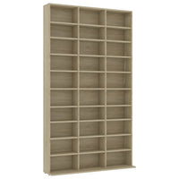 Thumbnail for CD-Schrank Sonoma-Eiche 102x16x177,5 cm Holzwerkstoff