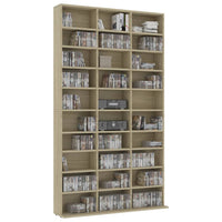 Thumbnail for CD-Schrank Sonoma-Eiche 102x16x177,5 cm Holzwerkstoff
