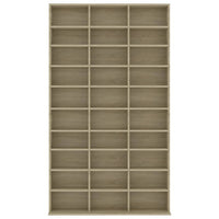 Thumbnail for CD-Schrank Sonoma-Eiche 102x16x177,5 cm Holzwerkstoff