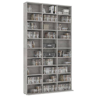 Thumbnail for CD-Schrank Betongrau 102x16x177,5 cm Holzwerkstoff
