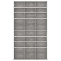 Thumbnail for CD-Schrank Betongrau 102x16x177,5 cm Holzwerkstoff