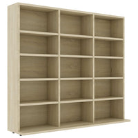 Thumbnail for CD-Regal Sonoma-Eiche 102x23x89,5 cm Holzwerkstoff