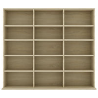 Thumbnail for CD-Regal Sonoma-Eiche 102x23x89,5 cm Holzwerkstoff
