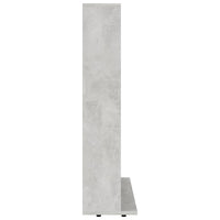 Thumbnail for CD-Regal Betongrau 102x23x89,5 cm Holzwerkstoff