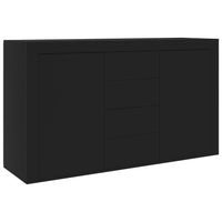 Thumbnail for Sideboard Schwarz 120x36x69 cm Holzwerkstoff