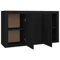 Thumbnail for Sideboard Schwarz 120x36x69 cm Holzwerkstoff