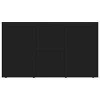 Thumbnail for Sideboard Schwarz 120x36x69 cm Holzwerkstoff
