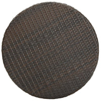Thumbnail for Gartentisch Braun 75,5x106 cm Poly Rattan
