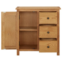 Thumbnail for Küchenschrank 70x35x75 cm Massivholz Eiche