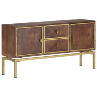 Thumbnail for Sideboard 120x29x60 cm Massivholz Mango