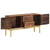 Thumbnail for Sideboard 120x29x60 cm Massivholz Mango