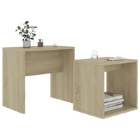 Thumbnail for Couchtisch-Set Sonoma-Eiche 48 x 30 x 45 cm Holzwerkstoff