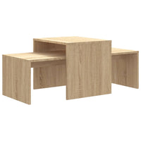 Thumbnail for Couchtisch-Set Sonoma-Eiche 100x48x40 cm Holzwerkstoff