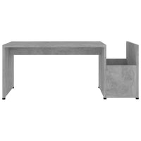 Thumbnail for Couchtisch Betongrau 90x45x35 cm Holzwerkstoff