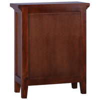 Thumbnail for Beistellschrank Klassisch Braun 60x30x75cm Massivholz Mahagoni
