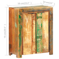 Thumbnail for Sideboard 59x33x75 cm Altholz Massiv
