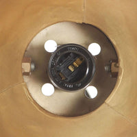 Thumbnail for Wandlampe Industriestil Messing 45x25 cm E27