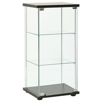 Thumbnail for Vitrinenschrank Hartglas Schwarz