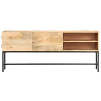 Thumbnail for Sideboard 145x30x60 cm Mango Massivholz