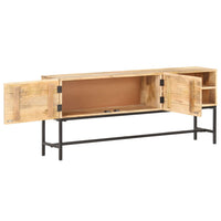 Thumbnail for Sideboard 145x30x60 cm Mango Massivholz