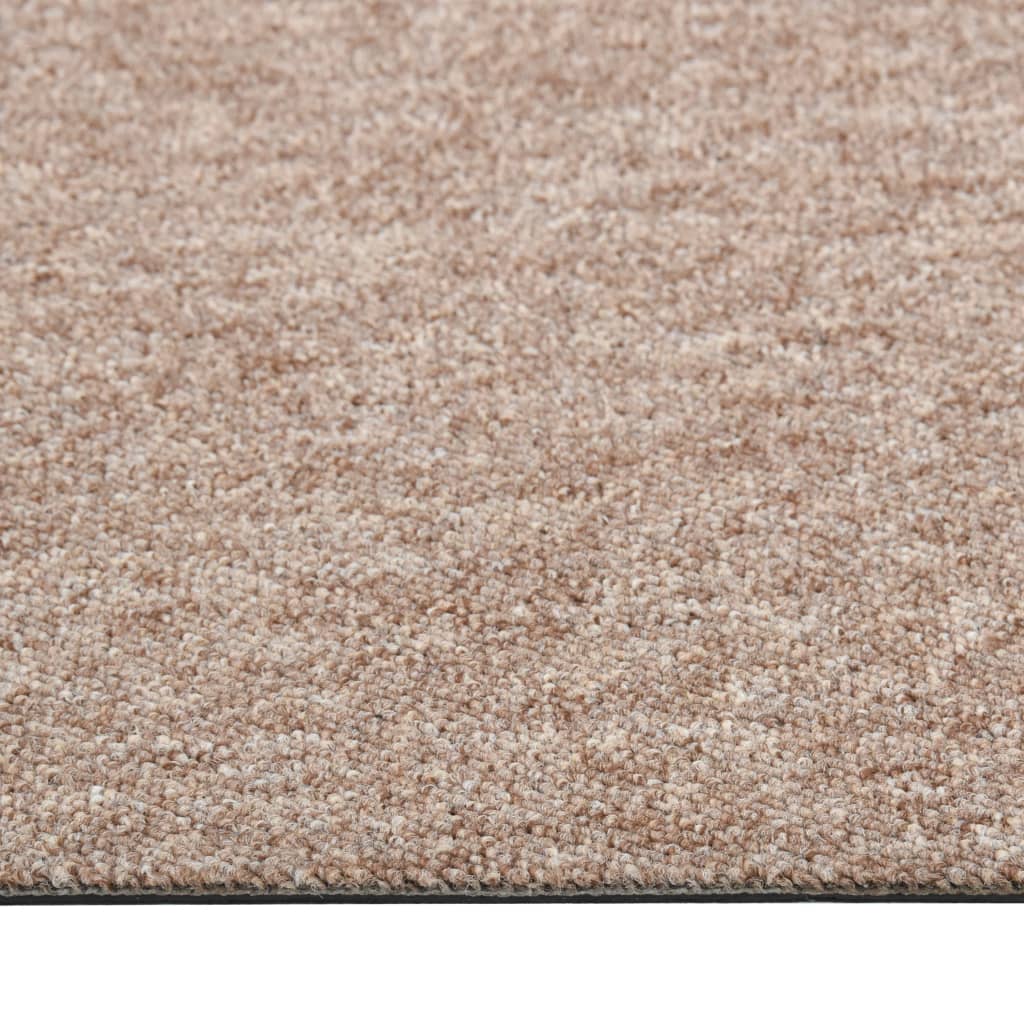 Teppichfliesen 20 Stk. 5 m² 50x50 cm Beige