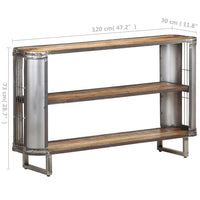 Thumbnail for Sideboard 120x30x73 cm Massivholz Mango