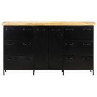 Thumbnail for Sideboard 140x38x76 cm Raues Mangoholz
