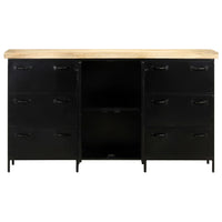 Thumbnail for Sideboard 140x38x76 cm Raues Mangoholz
