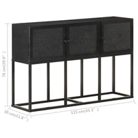 Thumbnail for Sideboard 115x30x76 cm Mango Massivholz