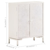 Thumbnail for Sideboard 60x30x76 cm Massivholz Mango