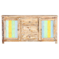 Thumbnail for Sideboard 151x40x75 cm Raues Akazienholz