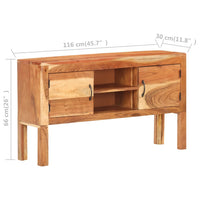 Thumbnail for Sideboard 116x30x66 cm Akazie Massivholz