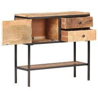 Thumbnail for Sideboard 85x30x80 cm Raues Mangoholz