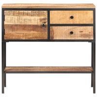 Thumbnail for Sideboard 85x30x80 cm Raues Mangoholz