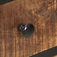 Thumbnail for Sideboard 85x30x80 cm Raues Mangoholz
