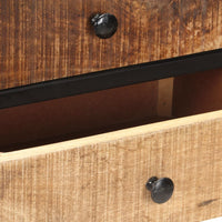 Thumbnail for Sideboard 85x30x80 cm Raues Mangoholz