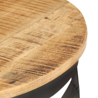 Thumbnail for Couchtisch Ø68x43 cm Raues Mangoholz