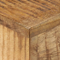 Thumbnail for Couchtisch 68x68x41 cm Raues Mangoholz