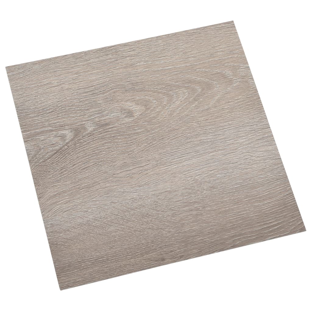 PVC-Fliesen Selbstklebend 55 Stk. 5,11 m² Taupe