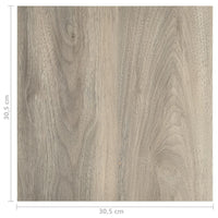 Thumbnail for PVC-Fliesen Selbstklebend 55 Stk. 5,11 m² Taupe