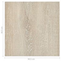 Thumbnail for vidaXL PVC-Fliesen Selbstklebend 55 Stk. 5,11 m² Beige