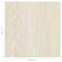 Thumbnail for PVC-Fliesen Selbstklebend 55 Stk. 5,11 m² Beige