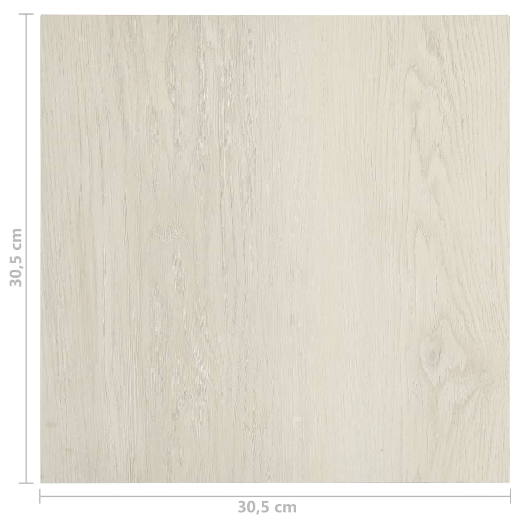 PVC-Fliesen Selbstklebend 55 Stk. 5,11 m² Beige