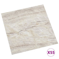 Thumbnail for PVC-Fliesen Selbstklebend 55 Stk. 5,11 m² Beige