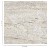 Thumbnail for PVC-Fliesen Selbstklebend 55 Stk. 5,11 m² Beige