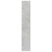 Thumbnail for CD-Regale 2 Stk. Betongrau 21x16x93,5 cm Holzwerkstoff