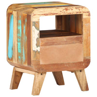 Thumbnail for Nachttisch 30x30x41 cm Recyceltes Massivholz