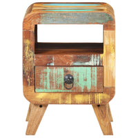 Thumbnail for Nachttisch 30x30x41 cm Recyceltes Massivholz